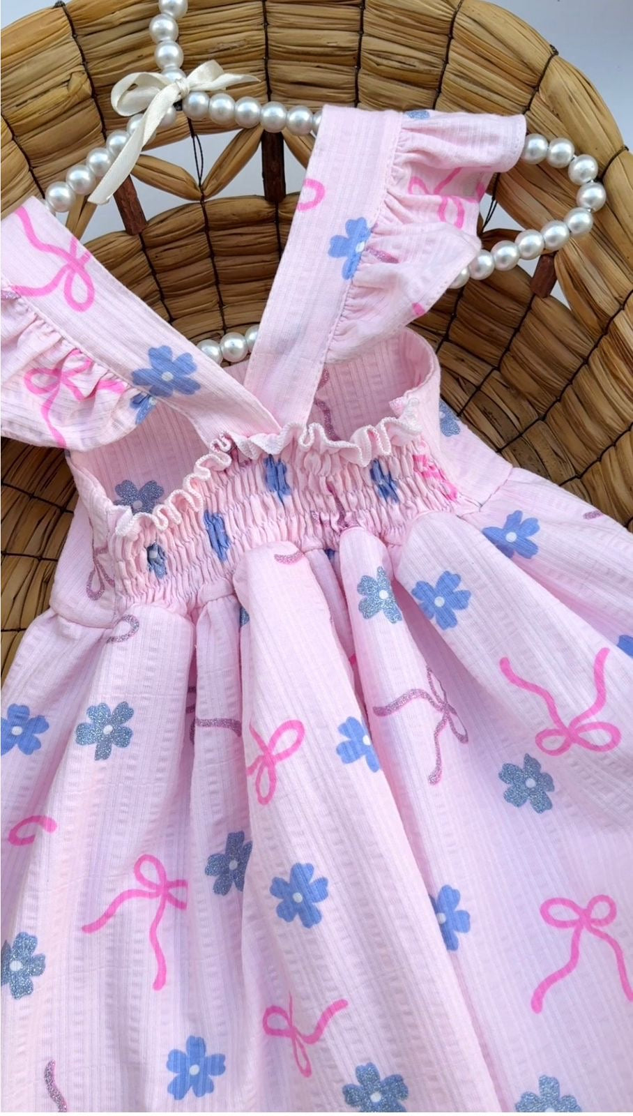 Vestido lazo pinticas
