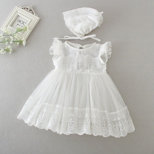 Vestido bautizo Encaje
