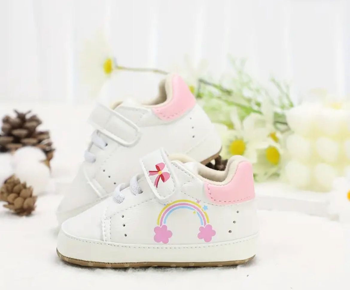 Tenis bebé arcoíris