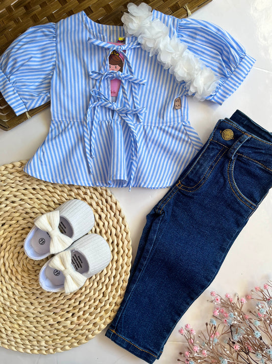 Conjunto jean coquette