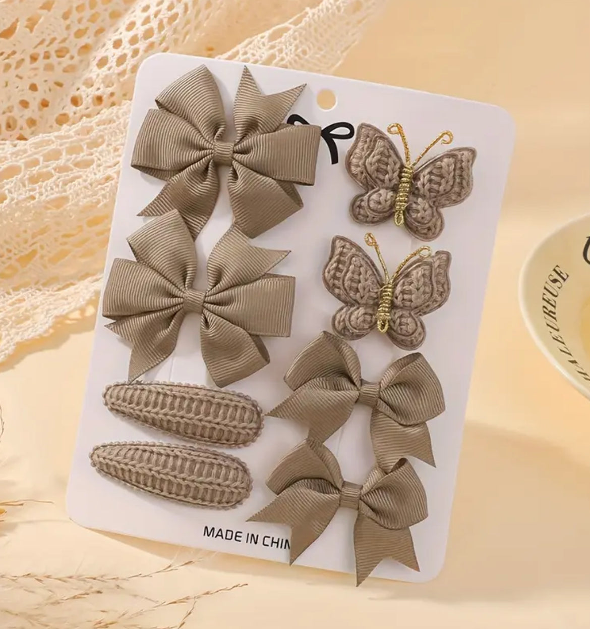 Set x8 pinzas Importadas