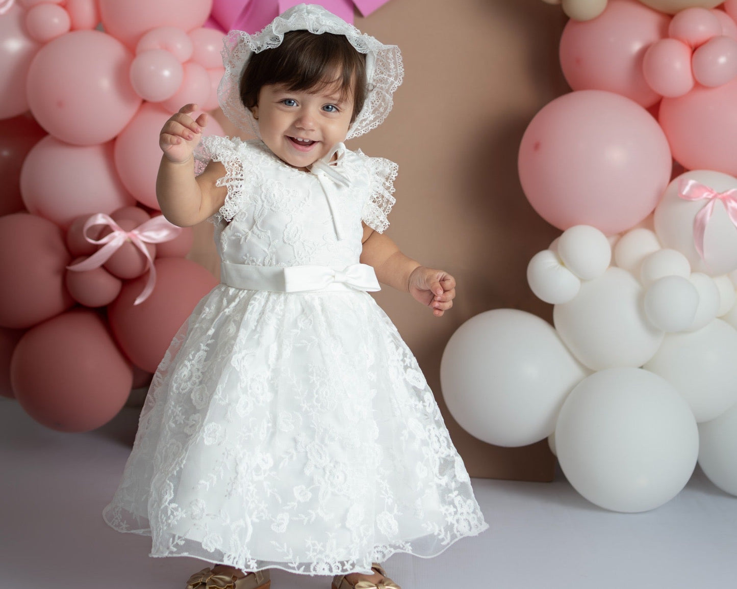 Vestido Bautizo Bordado