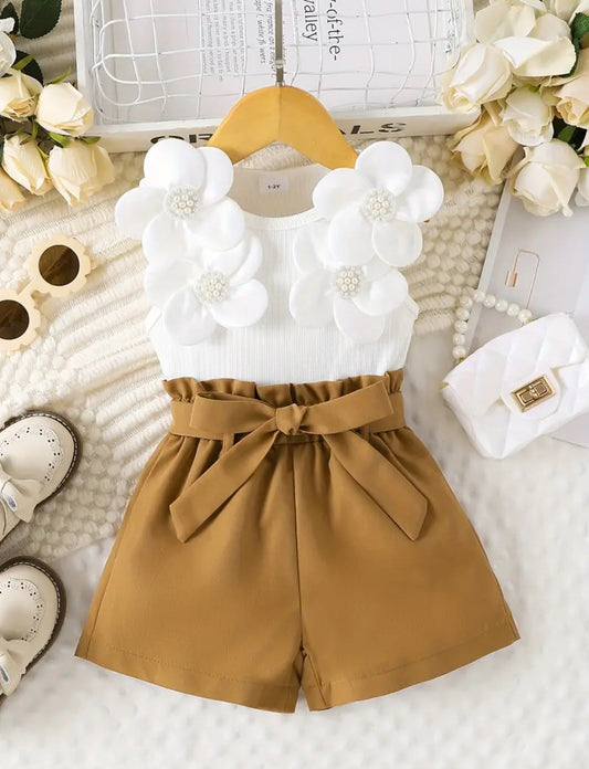 Conj. Short Caramelo
