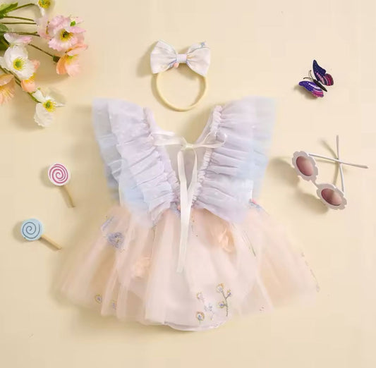 Vestido Asoleador Mariposas