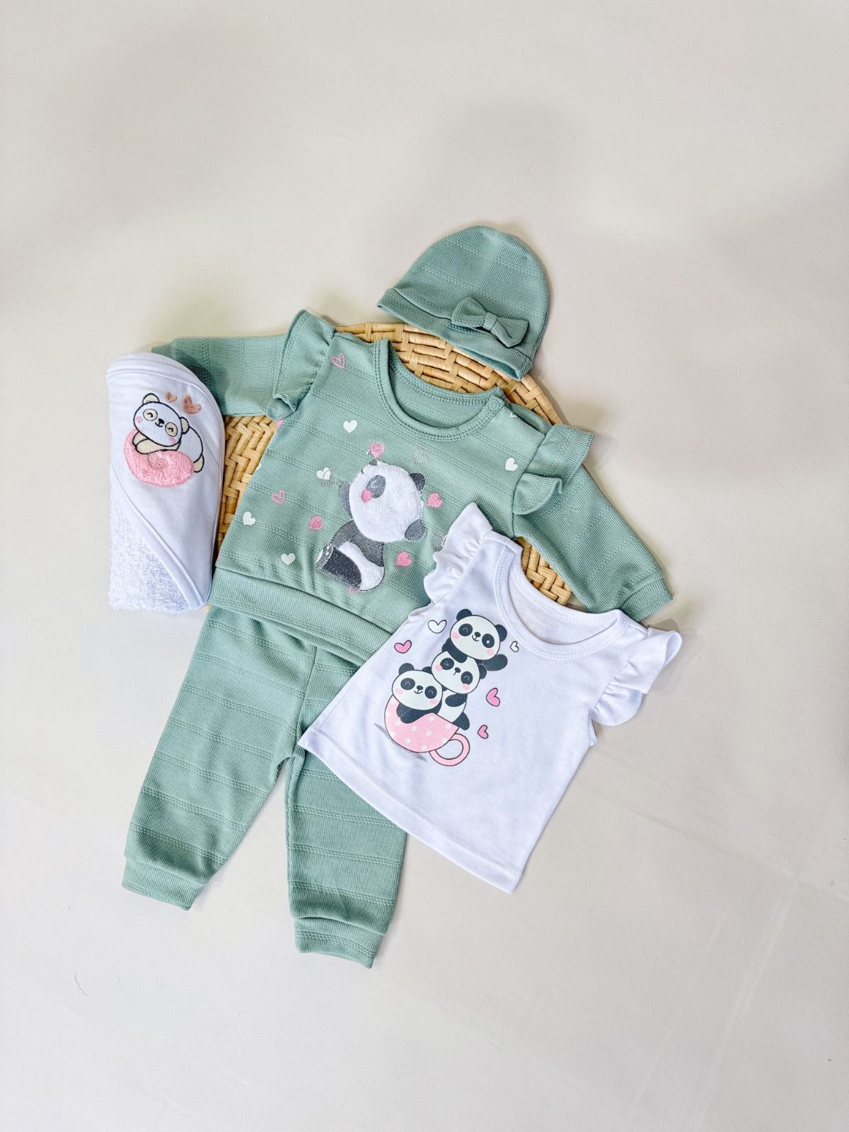 Set Primer Día Panda 12161