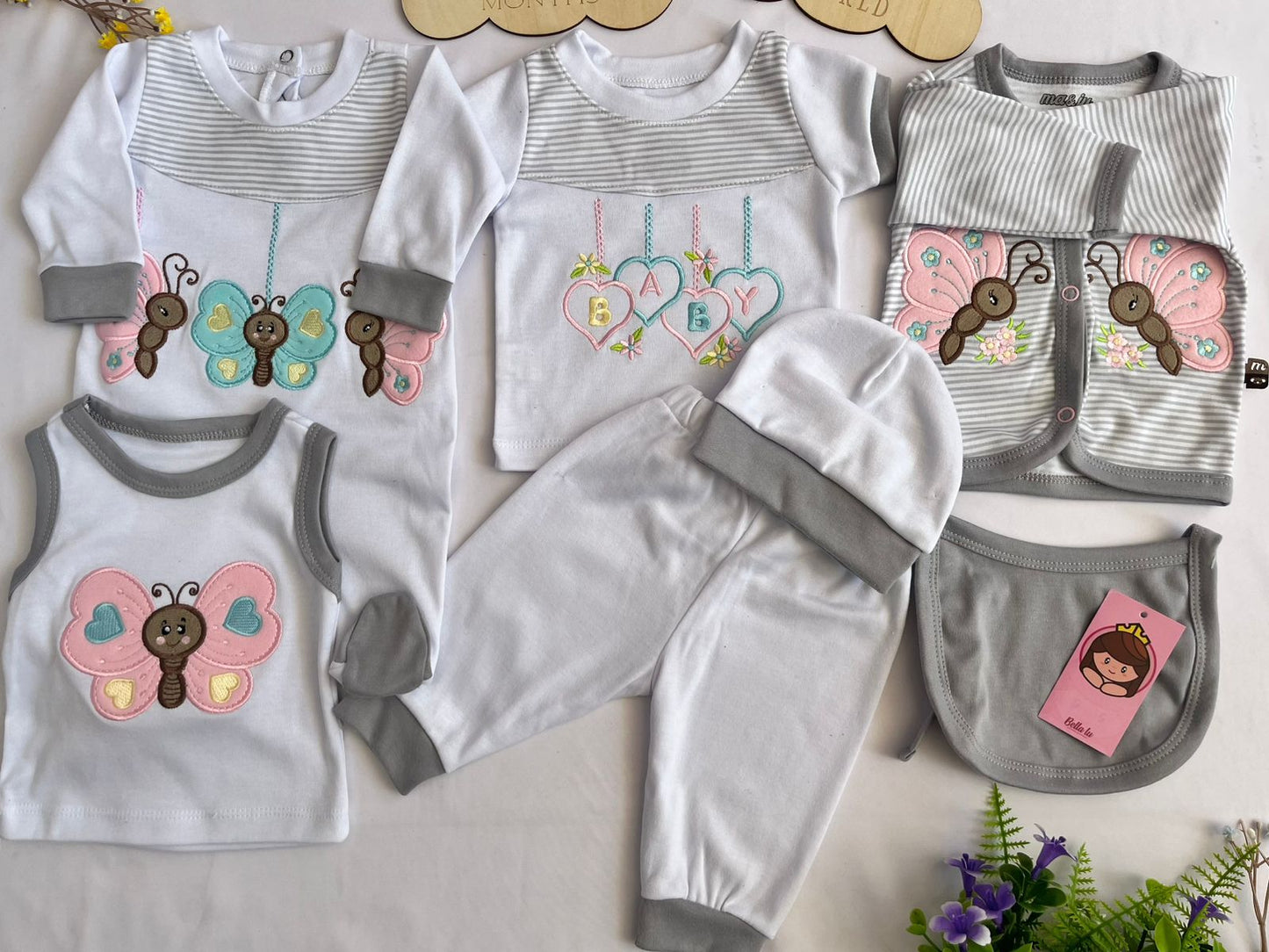 Set Primer Día Mariposas