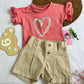 Conjunto short corazón