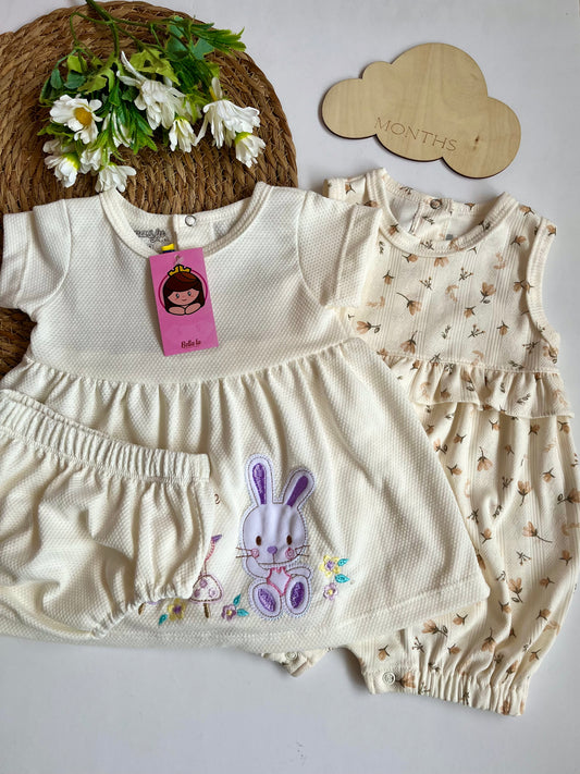 Conjunto 3pcs conejito Maju