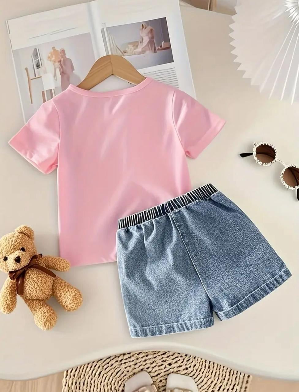 Conjunto Short Jean Lazo