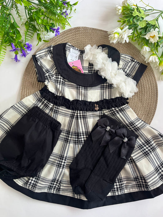 Vestido cuadros