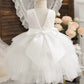 Vestido bautizo escote