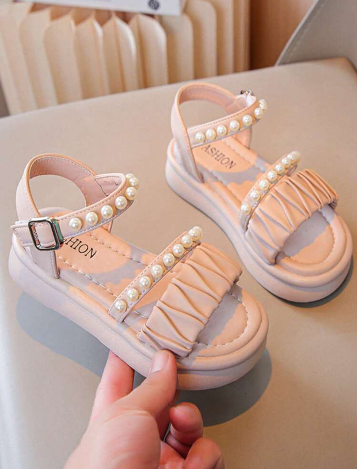 Sandalias Perlas Importadas