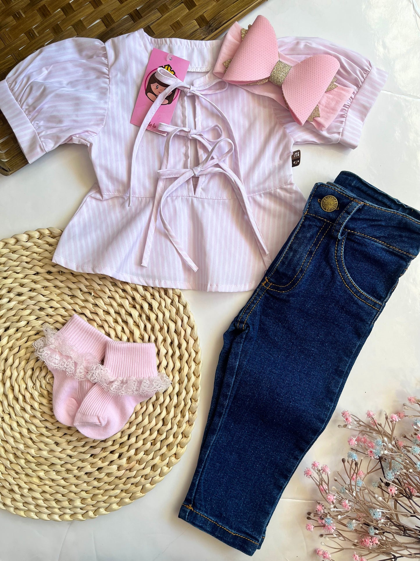 Conjunto jean coquette