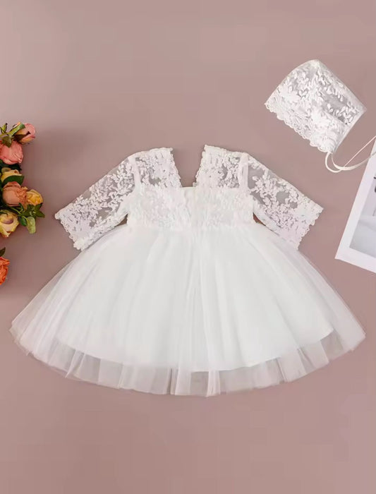 Vestido Bautizo Encaje