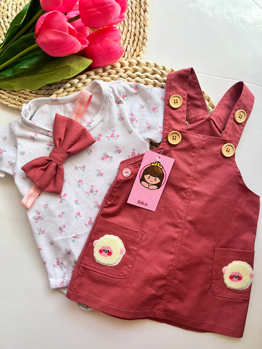 Conjunto Braga ovejita Pint