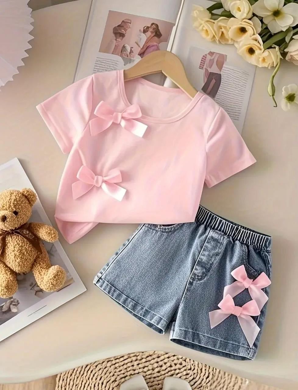 Conjunto Short Jean Lazo