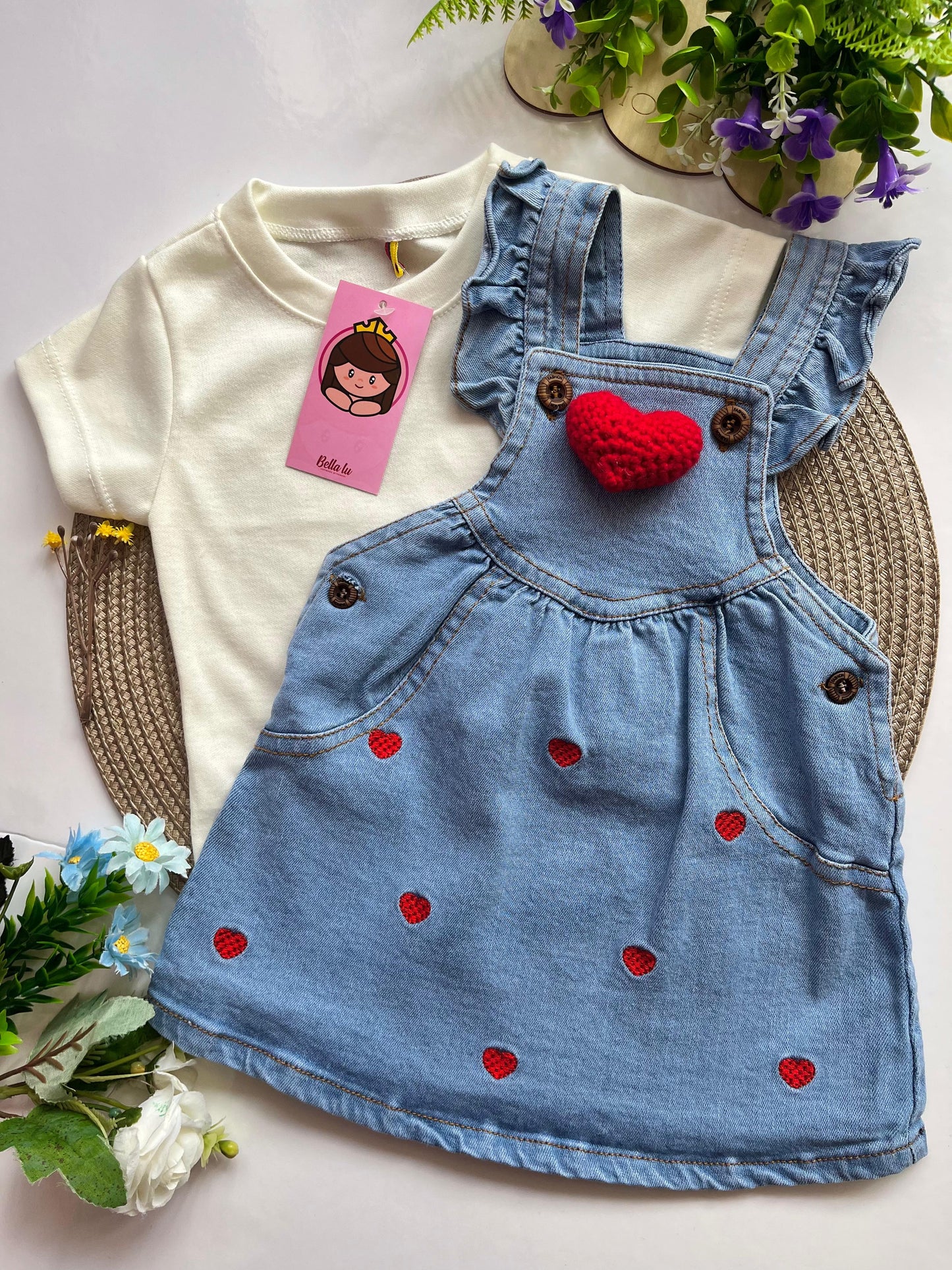 Braga Corazón Tejido Maju