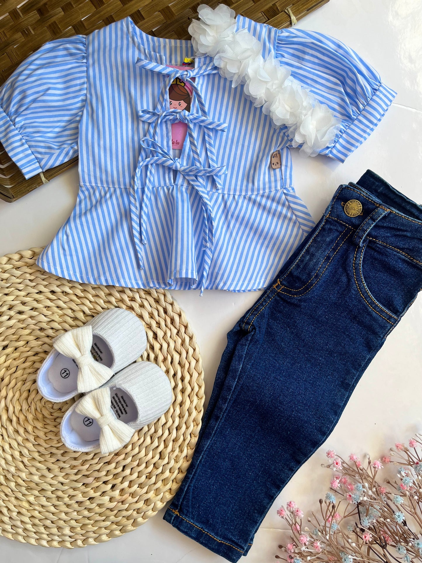 Conjunto jean coquette