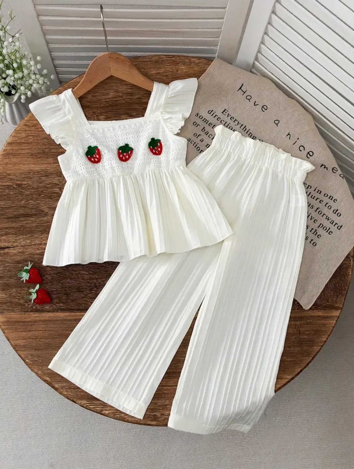 Conj Pantalón Fresas