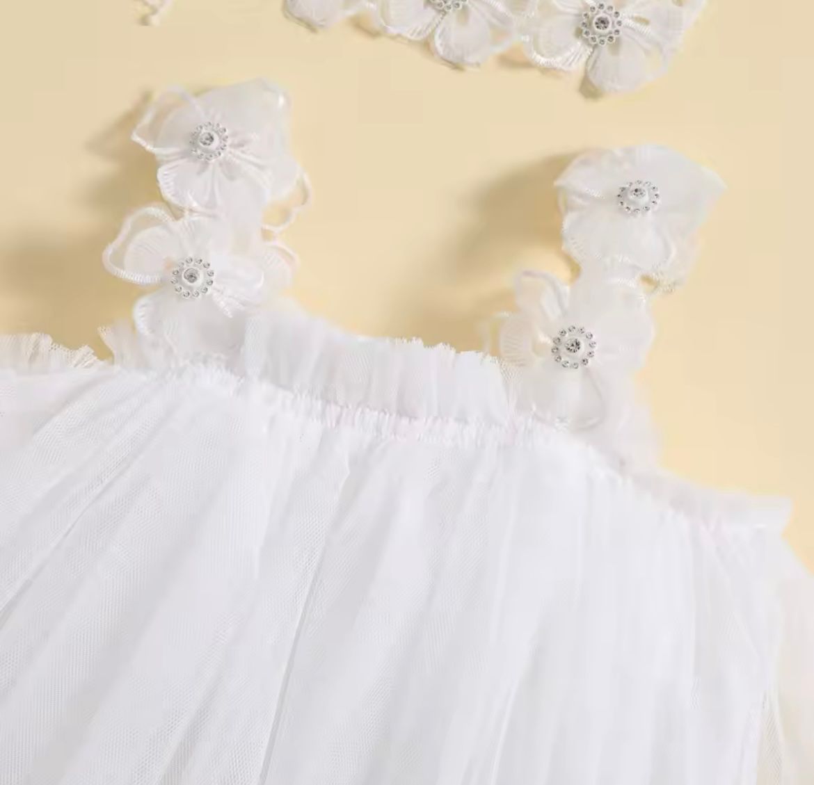 Vestido Mamel Bebe + cintillo