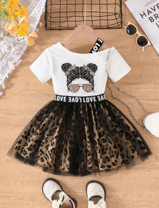 Conjunto Falda Print Fashion